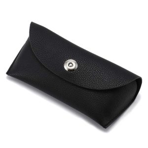 Leather sunglasses case